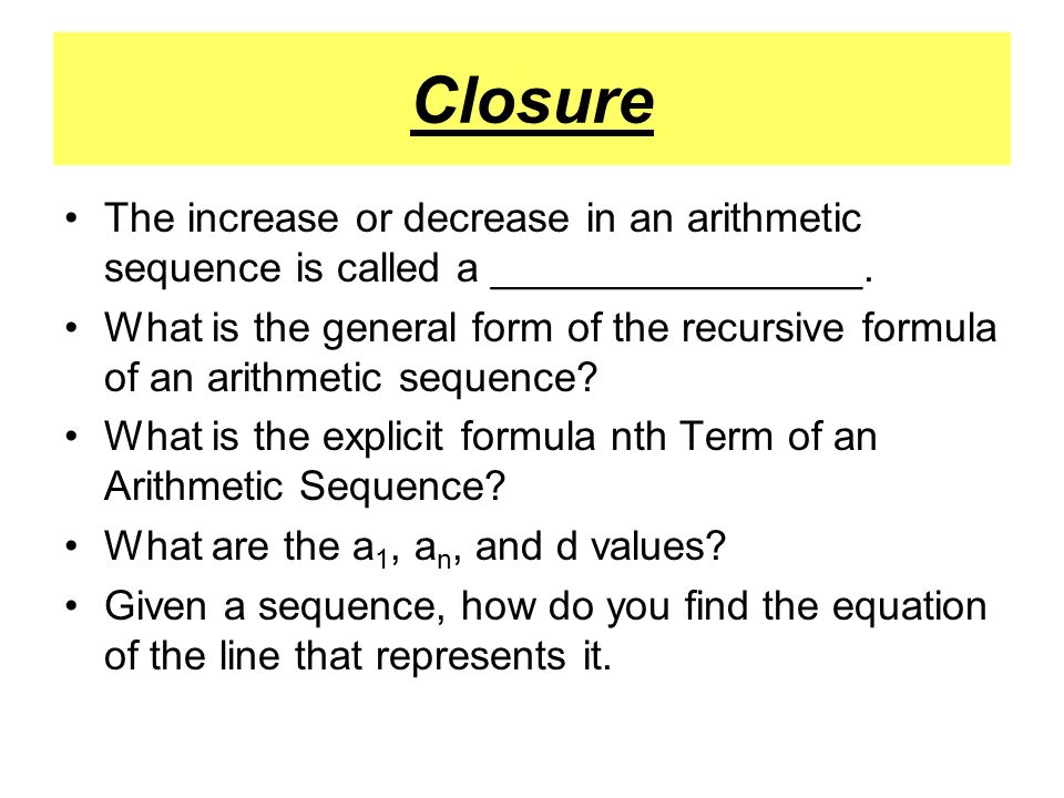 Write a recursive definition for the sequence 11 8 bridge